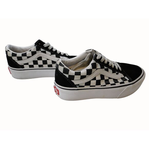 Vans Shoes - Vans Old Skool Primary Checker Board Skate Shoe Low Top Sneaker M 3.5 W 5